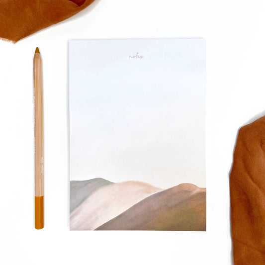 Pink Hills Notepad