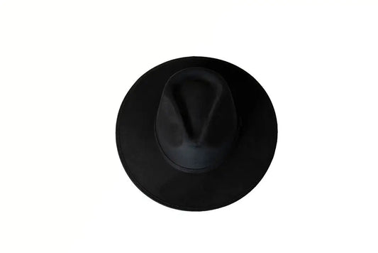 Vegan Suede Rancher Hat - Large