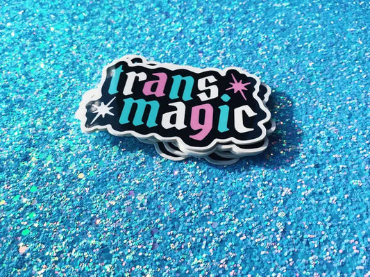 Trans Magic Sticker